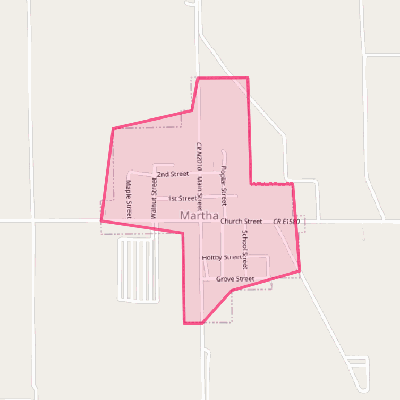 Map of Martha