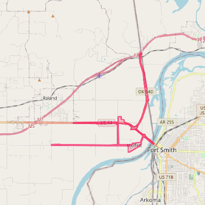 Map of Moffett