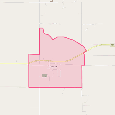 Map of Monroe