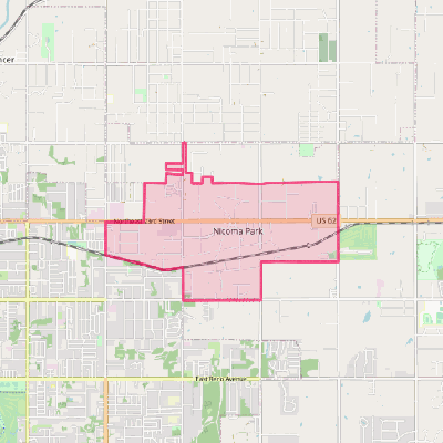 Map of Nicoma Park