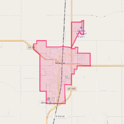 Map of Nowata