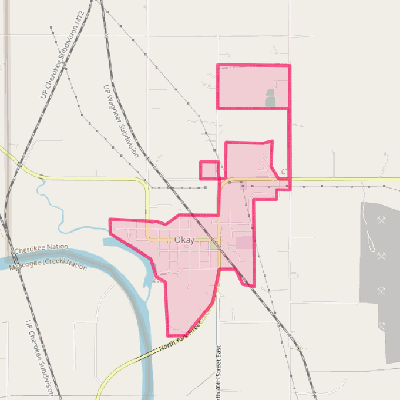 Map of Okay