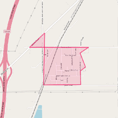 Map of Oktaha