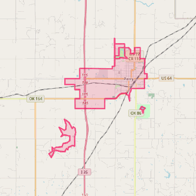 Map of Perry