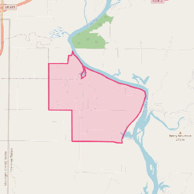 Map of Pin Oak Acres