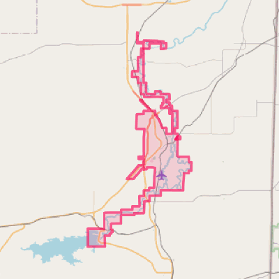 Map of Poteau