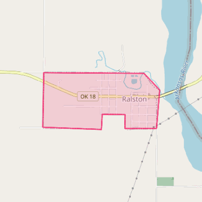 Map of Ralston