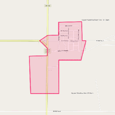 Map of Reydon