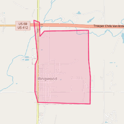 Map of Ringwood