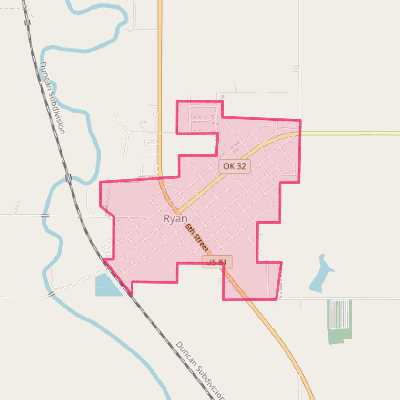 Map of Ryan