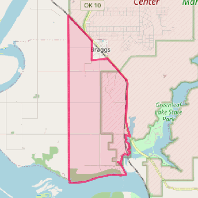 Map of Sand Hill