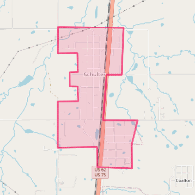 Map of Schulter