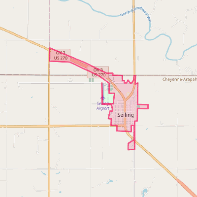 Map of Seiling