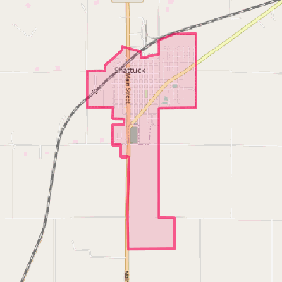 Map of Shattuck