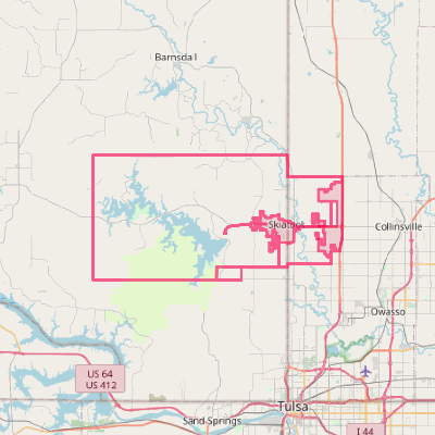 Map of Skiatook