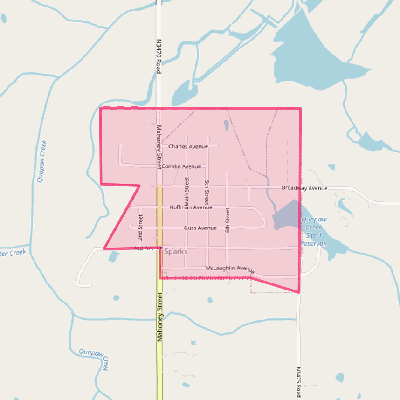 Map of Sparks