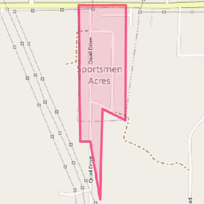 Map of Sportsmen Acres