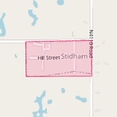 Map of Stidham