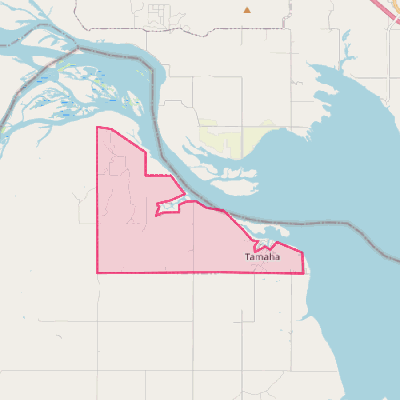 Map of Tamaha