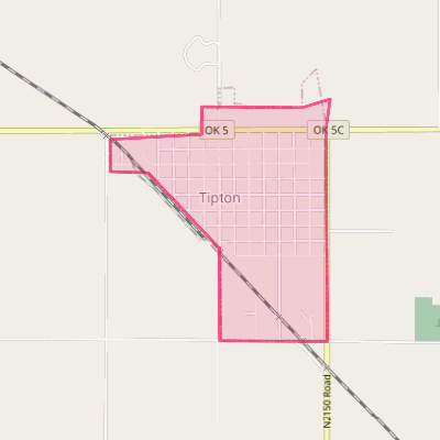 Map of Tipton