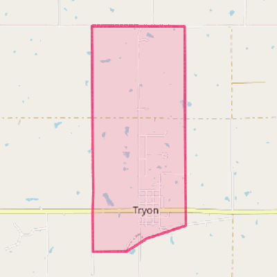 Map of Tryon