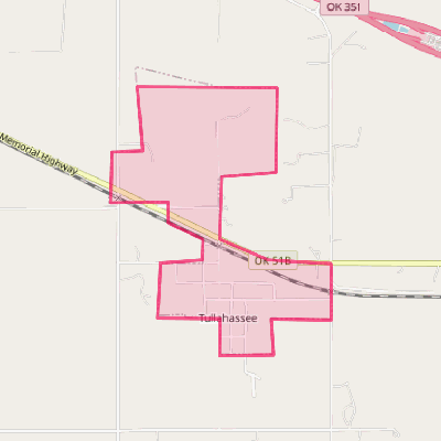 Map of Tullahassee