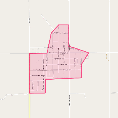 Map of Wakita