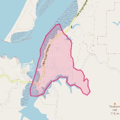 Map of Barview