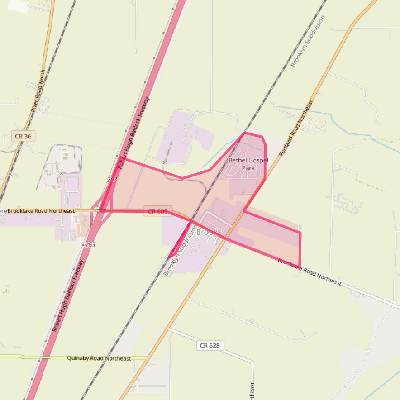 Map of Brooks