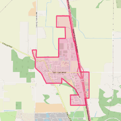 Map of Coburg