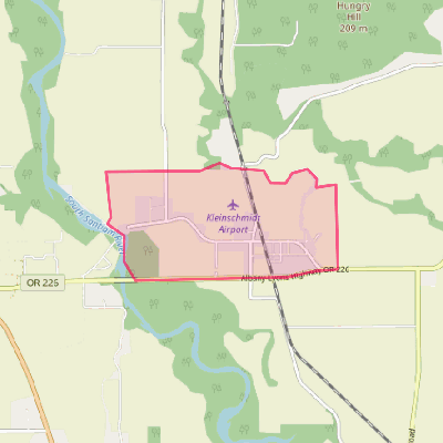 Map of Crabtree