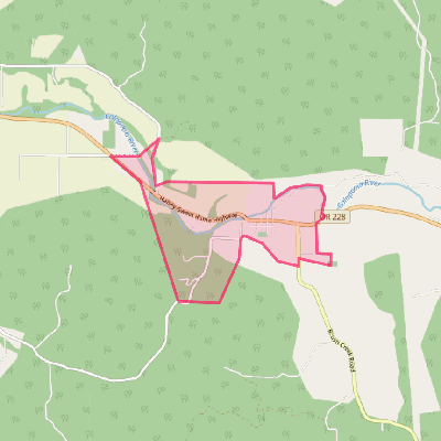 Map of Crawfordsville