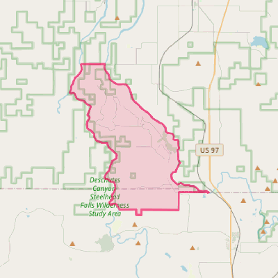 Map of Crooked River Ranch