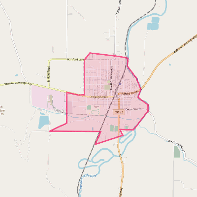 Map of Elgin