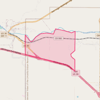 Map of Gopher Flats