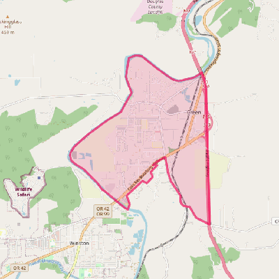 Map of Green