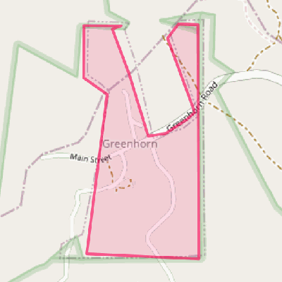 Map of Greenhorn