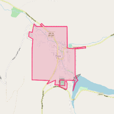 Map of Heppner