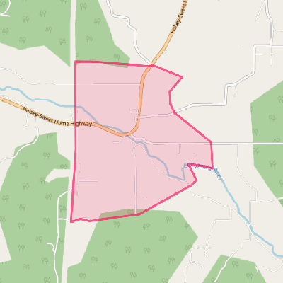 Map of Holley