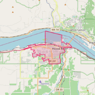 Map of Hood River