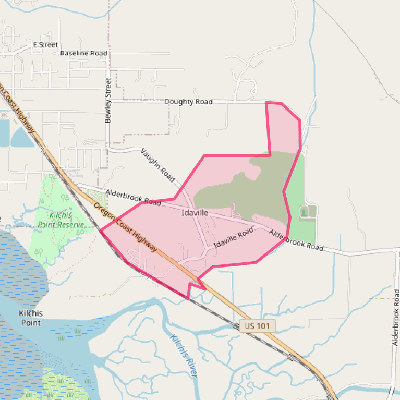 Map of Idaville