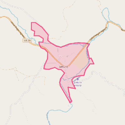 Map of Juntura