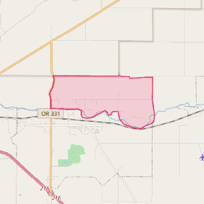 Map of Kirkpatrick