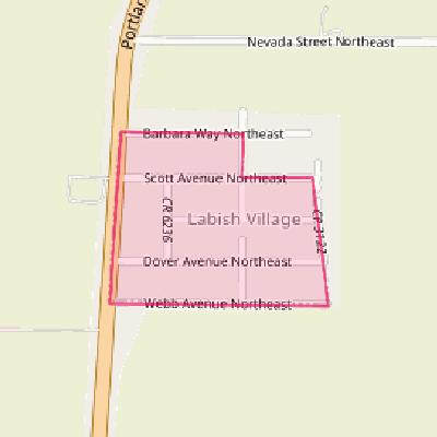 Map of Labish Village