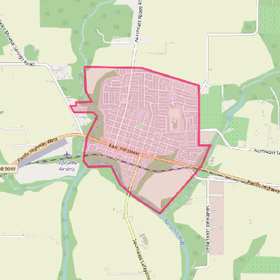 Map of Lafayette