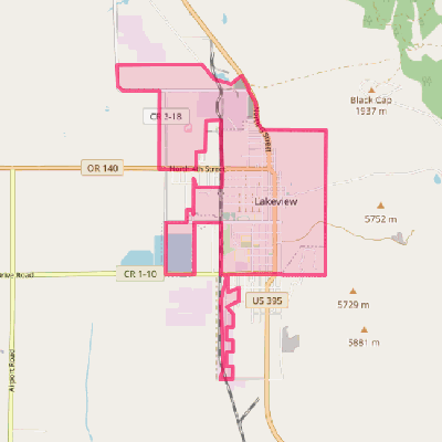 Map of Lakeview