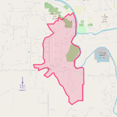 Map of Melrose