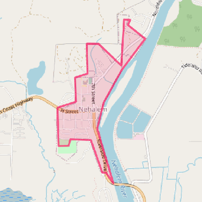 Map of Nehalem