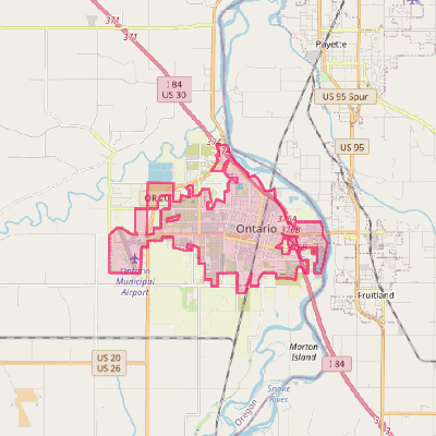 Map of Ontario