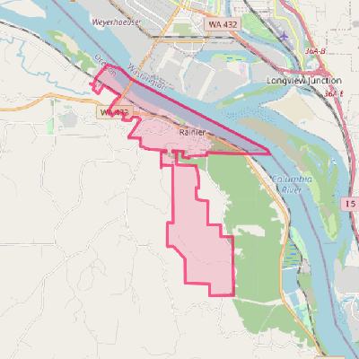 Map of Rainier